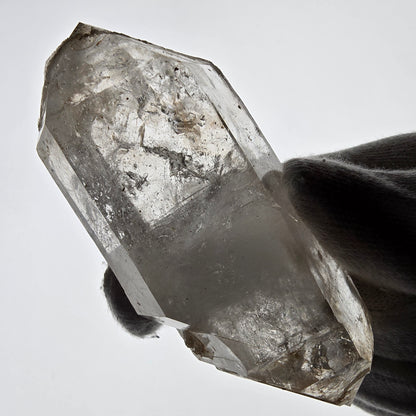 Skeleton Smoky Quartz DT Scepter, UV Calcite Valentine Pocket, Namibia 86*37*24mm 