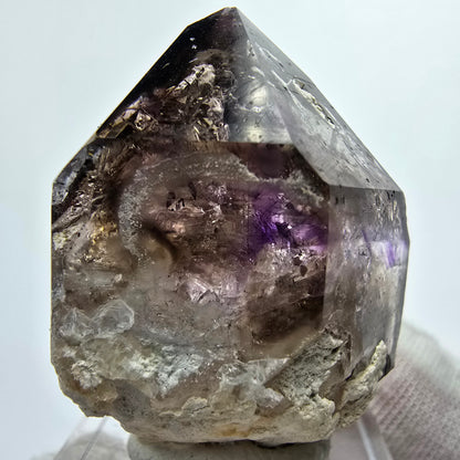 Phantom Amethyst Zepter Kristall Goboboseb Namibia 37*31*23mm Mineraliensammlung