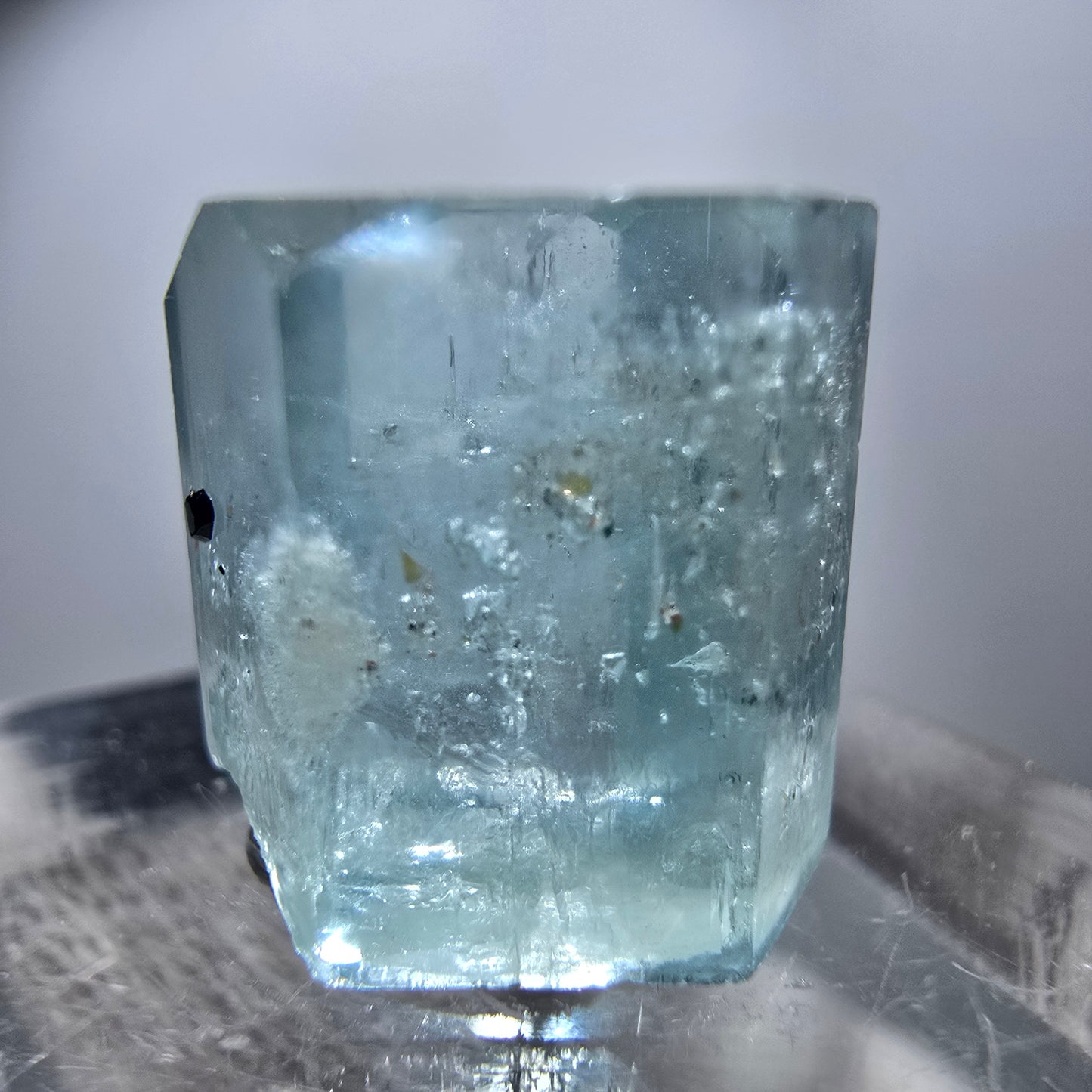 Klarer Aquamarin X Kristall, blau Erongo, Namibia 14*13*11mm