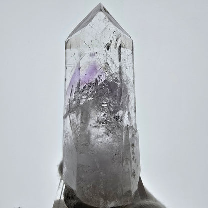 Mine d'améthyste fantôme transparente Point Streep, Goboboseb, Namibie, 63 x 26 x 20 mm 