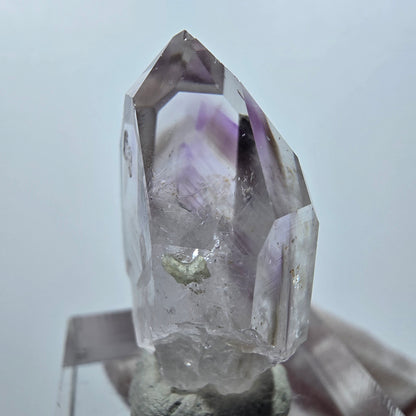 Améthyste fantôme, mine Prehnite Point Streep, Goboboseb, Namibie, 31 x 20 x 11 mm 