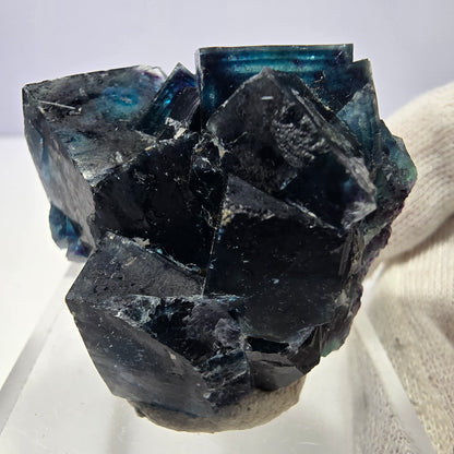 Phantom Fluorite Cube Specimen, Zonal - New Find! Okorusu, Namibia 44*38*28mm 