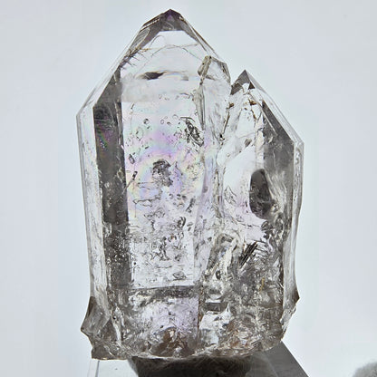 Sceptre squelette en améthyste Enhydro, pochette bulle XL pour la Saint-Valentin, Namibie 50 x 31 x 16 mm 