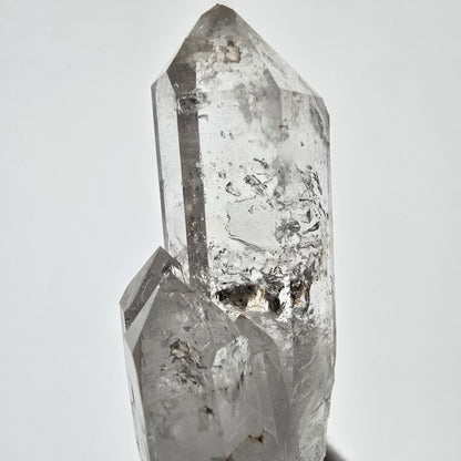 Enhydro Skeleton Smoky Quartz DT Scepter, 1x Bubble Valentine Pocket, Namibia 56*22*16mm 