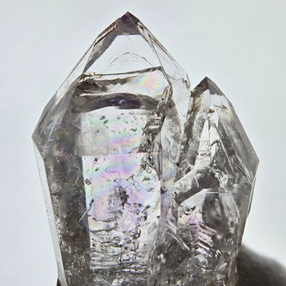Sceptre squelette en améthyste Enhydro, pochette bulle XL pour la Saint-Valentin, Namibie 50 x 31 x 16 mm 