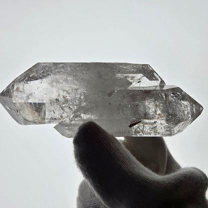Skeleton Phantom Smoky Quartz DT Scepter Valentine Pocket, Namibia 93*37*27mm 