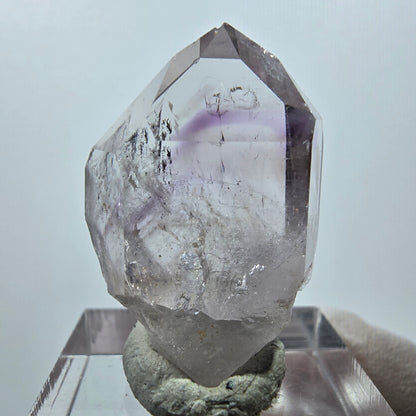 Améthyste fantôme, mine Prehnite Point Streep, Goboboseb, Namibie, 31 x 20 x 11 mm 