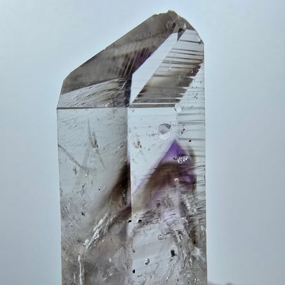 Harlequin Phantom Amethyst with Analcim Streep Mine, Goboboseb, Namibia 50*19*16mm 