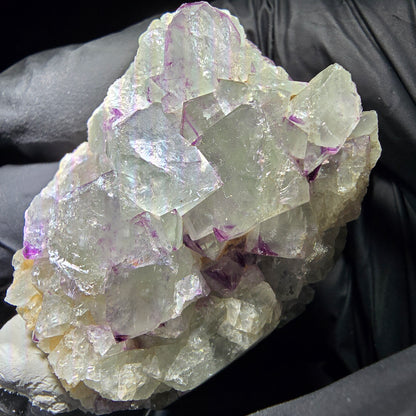 Zonare Fluorite Cube Tier Violet Vert Okorusu, Namibie 44*41*19mm Collection