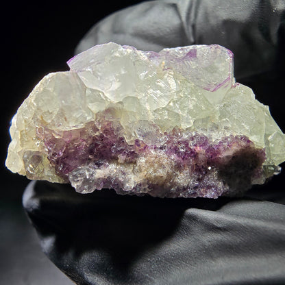 Zonare Fluorite Cube Tier Violet Vert Okorusu, Namibie 44*41*19mm Collection