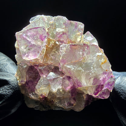 Zonare Fluorite Cube Tier Vert Violet Okorusu, Namibie 42*36*18mm Collection