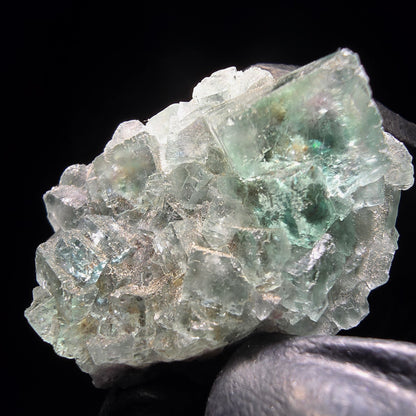 Phantom Fluorit Würfel Stufe grün lila Okorusu, Namibia 35*26*16mm Sammlung