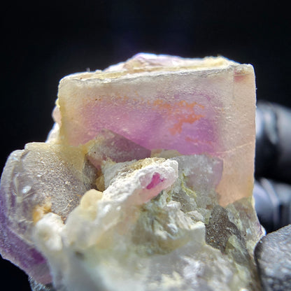 Phantom Fluorite Cube Specimen purple green Omehane, Namibia 40*28*20mm Collection