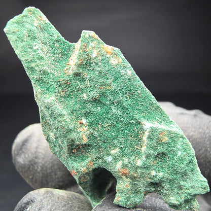 Spécimen rare de malachite, vert Kaokoveld, collection minérale 35*26*19mm namibie