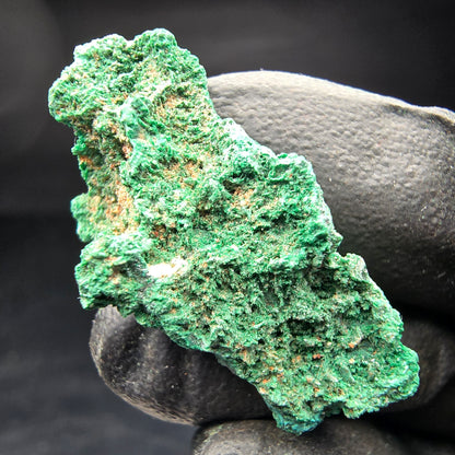 Spécimen rare de malachite, vert Kaokoveld, collection minérale 30*14*17mm namibie