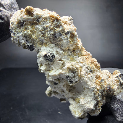 Fluorite Zonare, muscovite Schörl tourmaline étape Erongo namibie 70*38*40mm