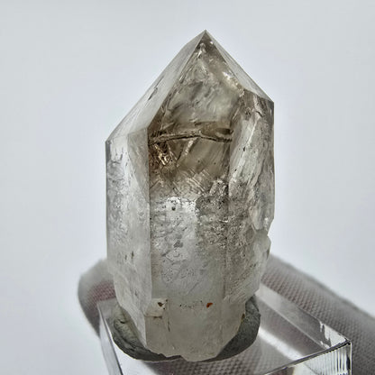 Enhydro Phantom Smoky Quartz Point 2x Bubble Goboboseb Namibie 42*31*19mm Collection 