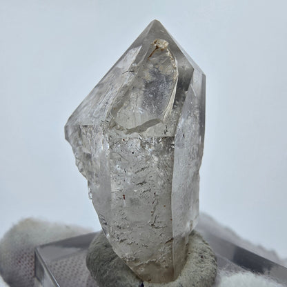 Enhydro Phantom Rauchquarz Zepter Spitze 1x Blase Goboboseb, Namibia 35*27*17mm