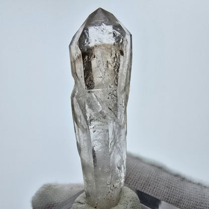 Enhydro Phantom Smoky Quartz Sceptre Tip 1x Bubble Goboboseb, Namibie 50*19*12mm 