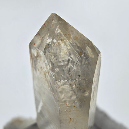 Enhydro Phantom Rauchquarz Spitze 1x Blase Goboboseb Namibia 39*18*11mm Sammlung