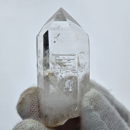10x pointes de quartz fumé fantôme clair, sceptre de Goboboseb, collection Namibie Lot 