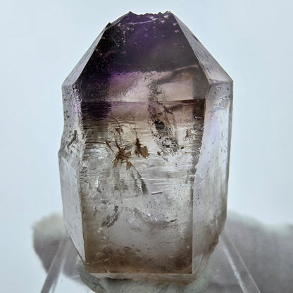 Sceptre d'améthyste fantôme Enhydro 1x Bubble Goboboseb, Namibie 34*22*20mm Collection 
