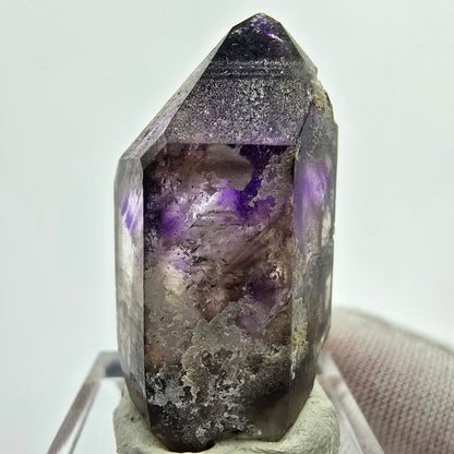 Phantom Amethyst Kristall lila Goboboseb, Namibia 38*20*14mm Mineraliensammlung