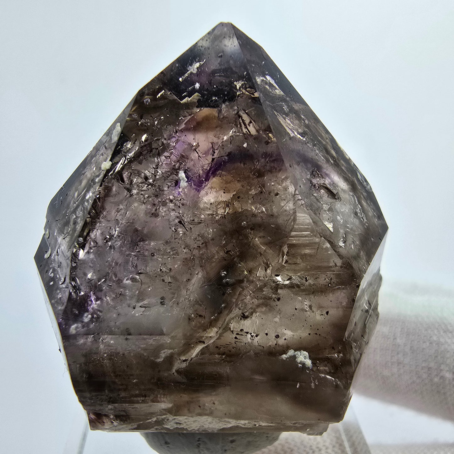 Phantom Amethyst Zepter Kristall Goboboseb Namibia 37*31*23mm Mineraliensammlung