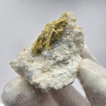 Spécimen rare d'opale hyalite blanche Erongo, Namibie 34*28*23mm collection de minéraux 