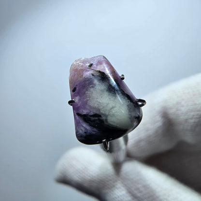 Rare Charoite crystal purple, polished Russia 12*9*4mm 