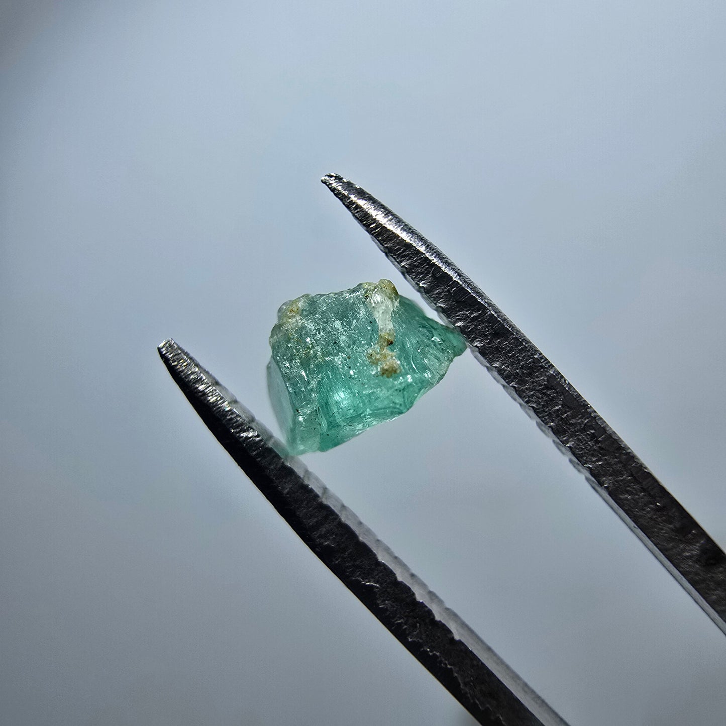 Cristal d'émeraude rare, vert Colombie #7975