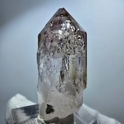 Sceptre d'améthyste fantôme Enhydro, 1x Bubble Goboboseb, Namibie 40 x 18 x 13 mm 