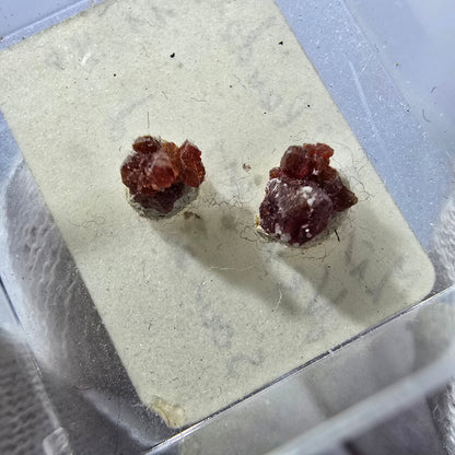 TOP Micromount Mineralien Sammlung Deutschland - 8 Stück Deutschland #8053