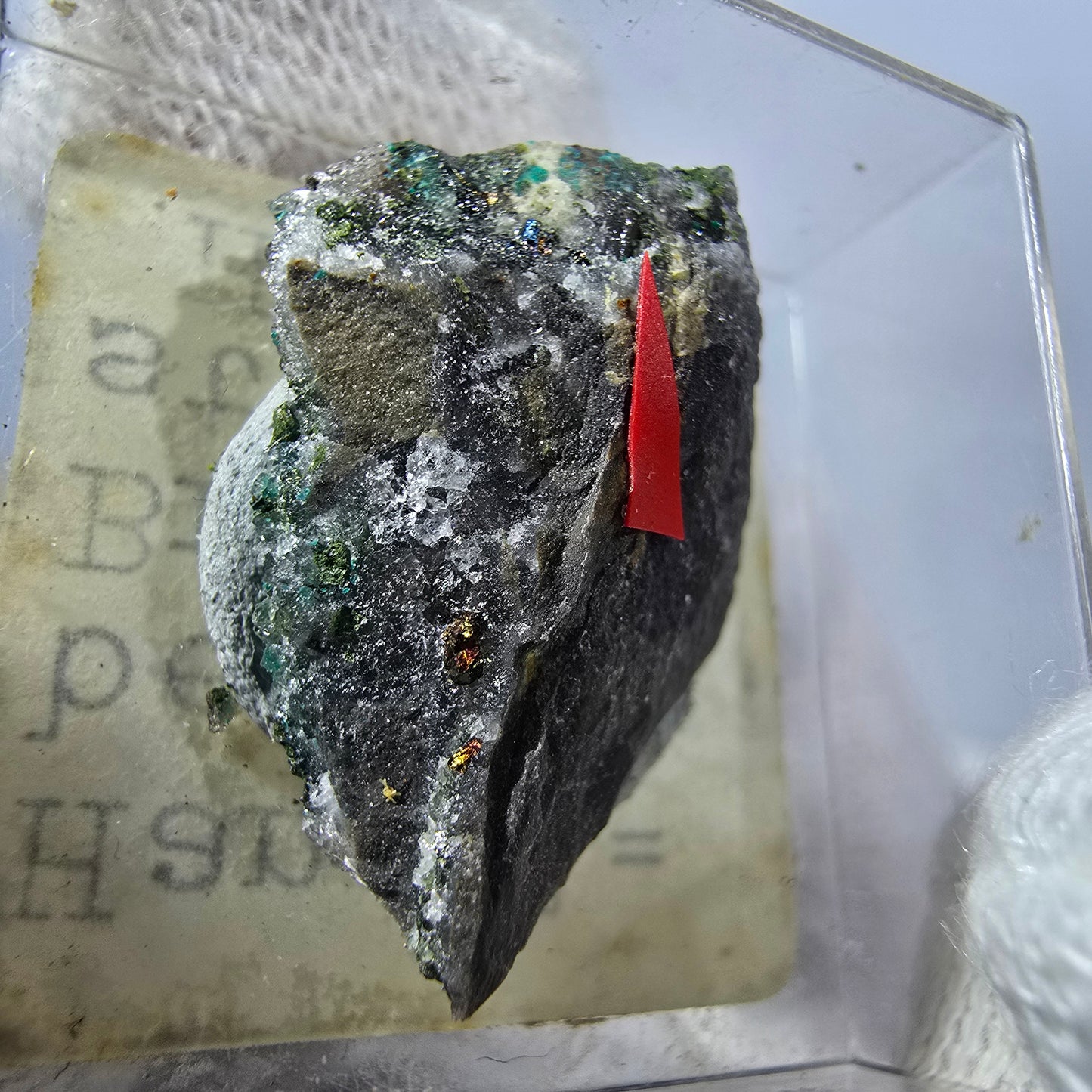 TOP Micromount Mineralien Sammlung Deutschland - 8 Stück Deutschland #8054