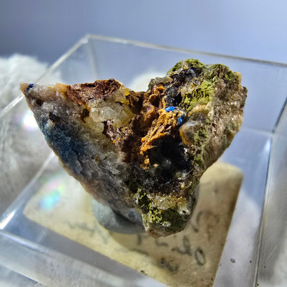 TOP Micromount Mineralien Sammlung Deutschland - 8 Stück Deutschland #8065