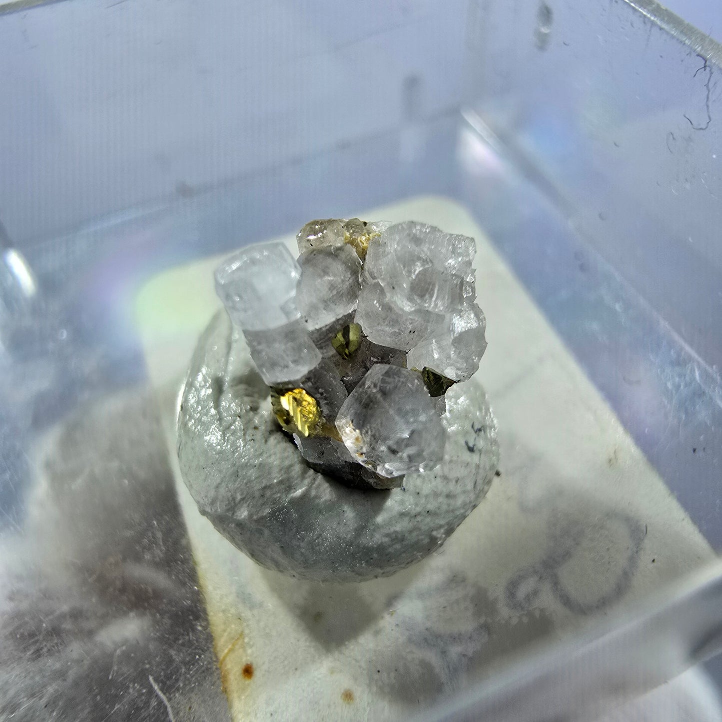 TOP Micromount Mineralien Sammlung Deutschland - 8 Stück Deutschland #8071