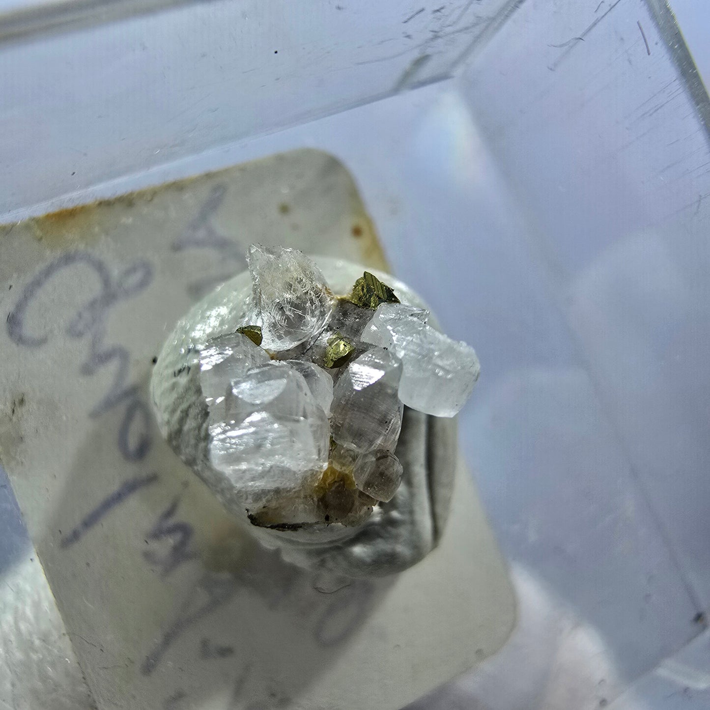 TOP Micromount Mineralien Sammlung Deutschland - 8 Stück Deutschland #8071