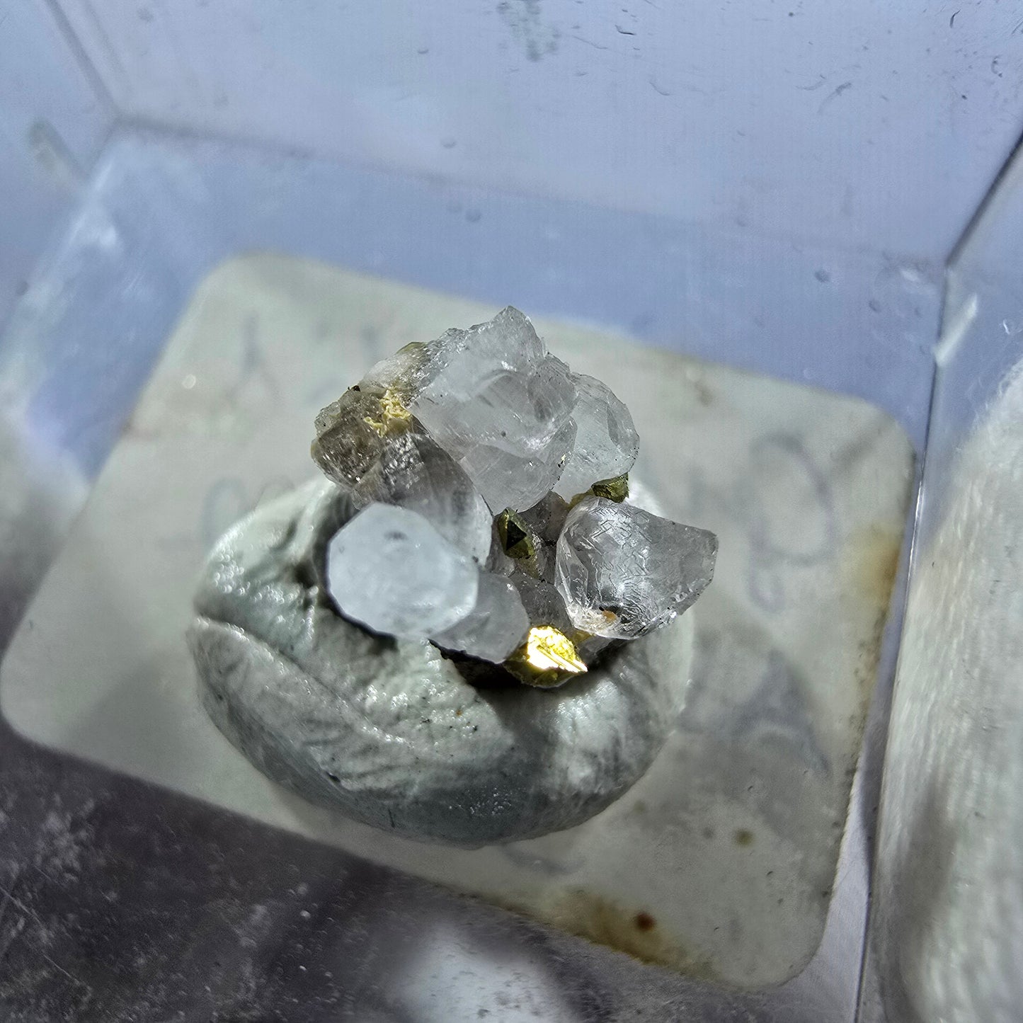 TOP Micromount Mineralien Sammlung Deutschland - 8 Stück Deutschland #8071