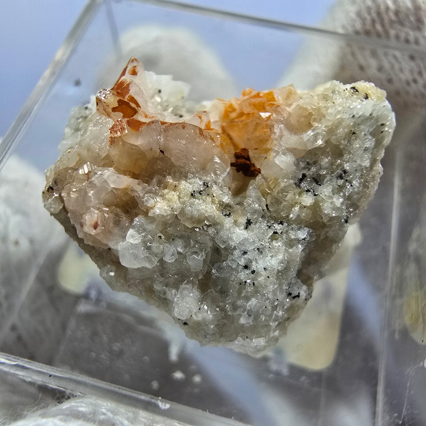 TOP Micromount Mineralien Sammlung Deutschland - 8 Stück Deutschland #8072