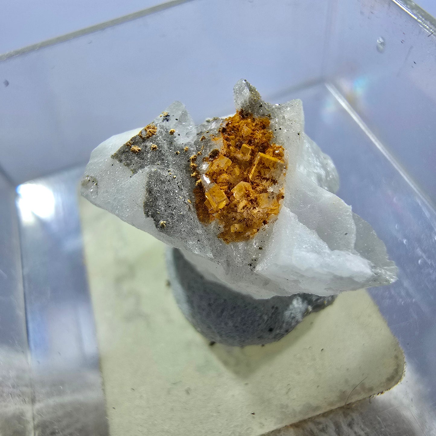 TOP Micromount Mineralien Sammlung Deutschland - 8 Stück Deutschland #8073