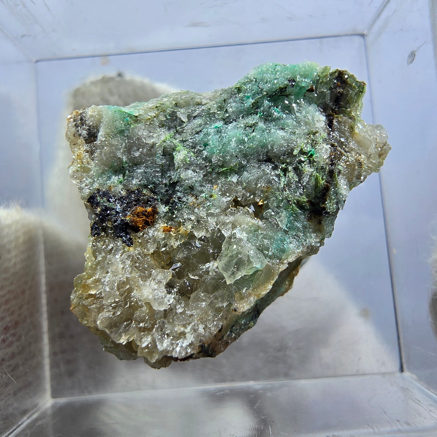 TOP Micromount Mineralien Sammlung Deutschland - 8 Stück Deutschland #8073