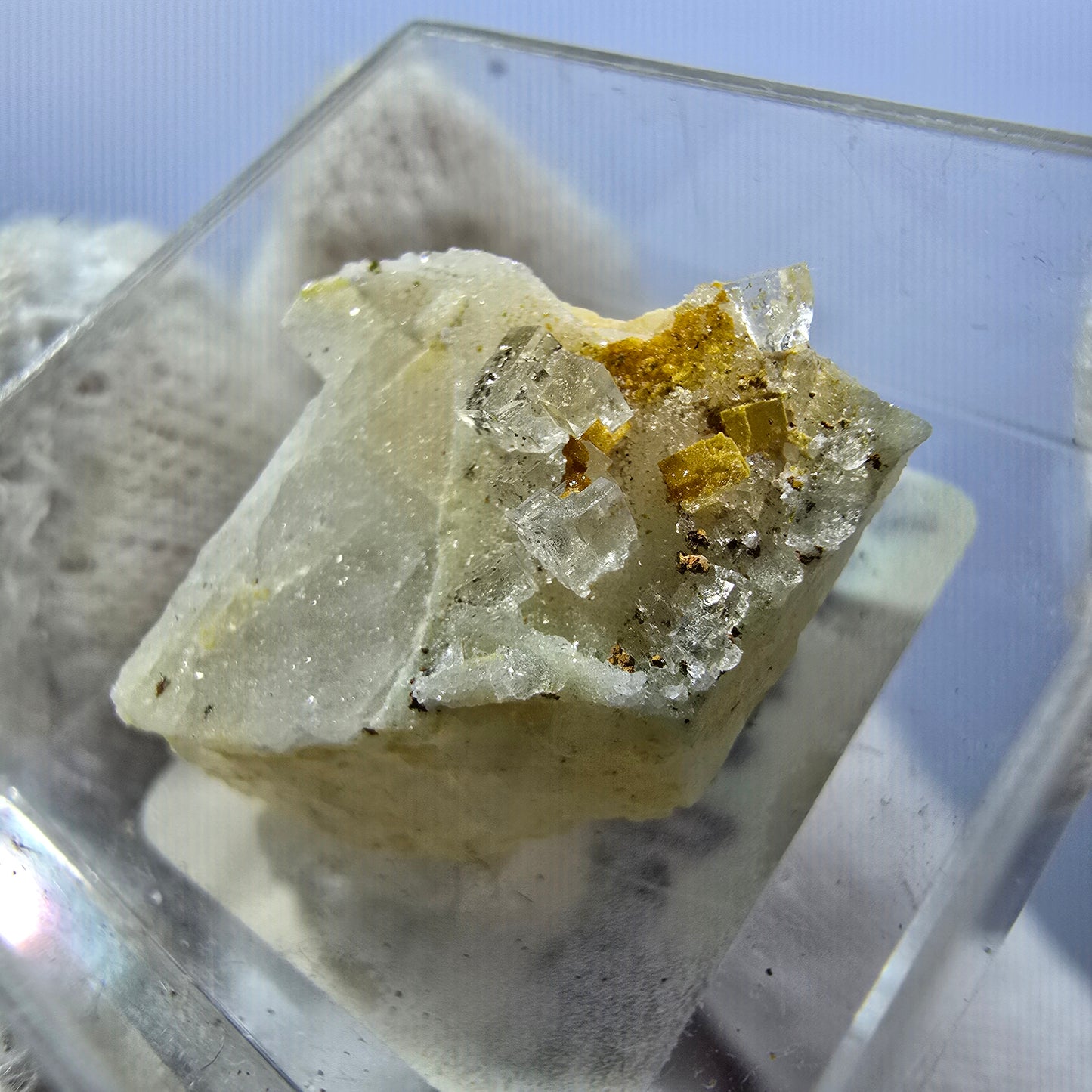 TOP Micromount Mineralien Sammlung Deutschland - 8 Stück Deutschland #8075