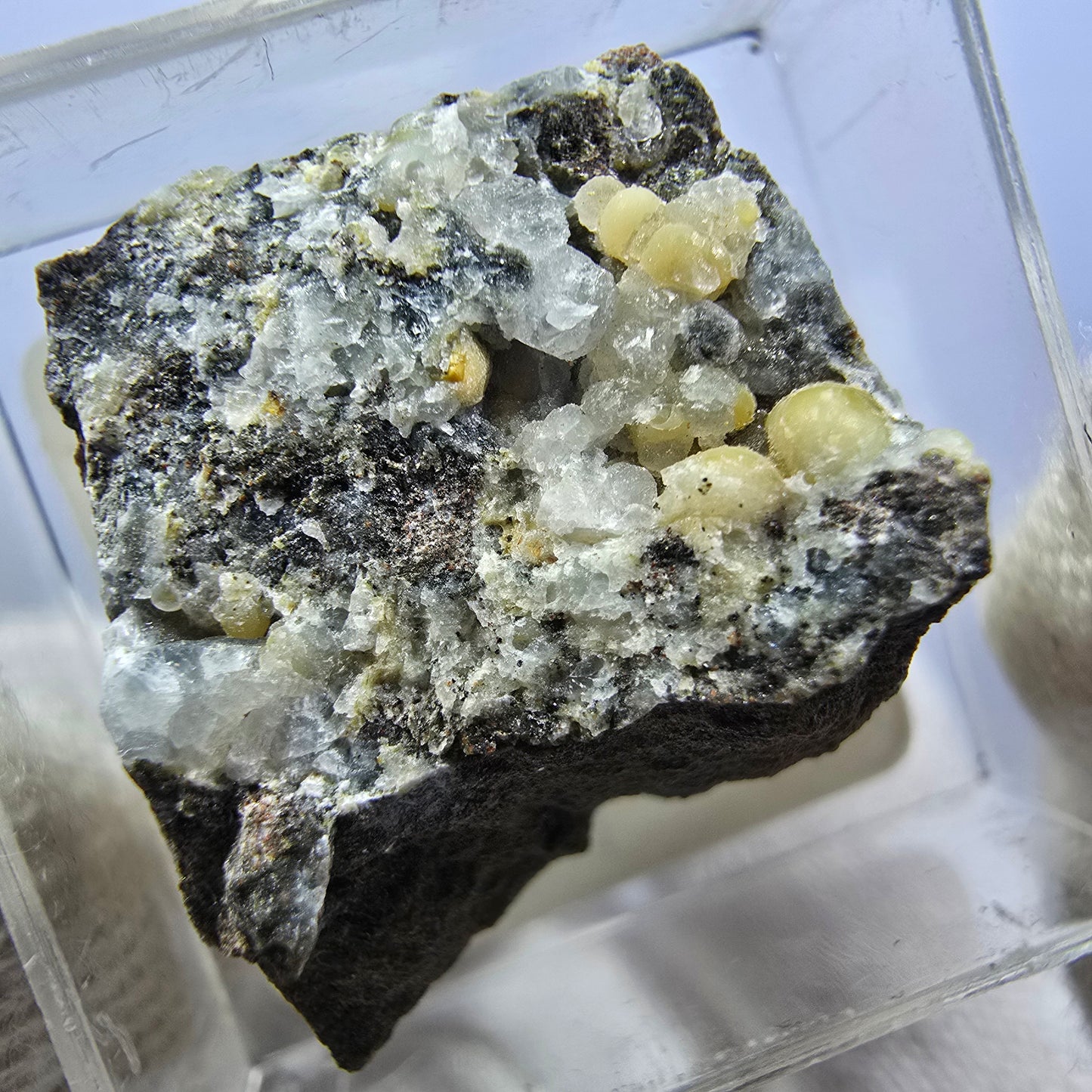 TOP Micromount Mineralien Sammlung Deutschland - 8 Stück Deutschland #8076