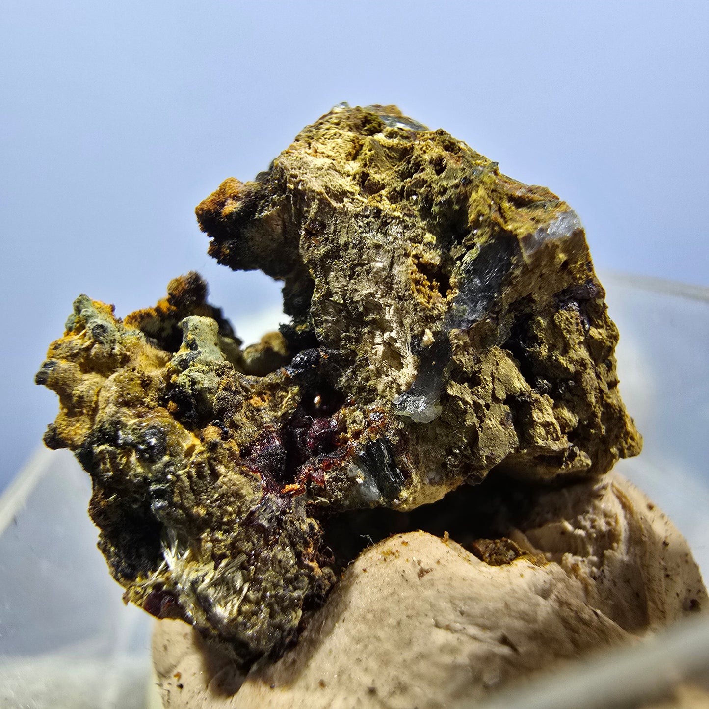 TOP Micromount Mineralien Sammlung Deutschland - 8 Stück Deutschland #8077