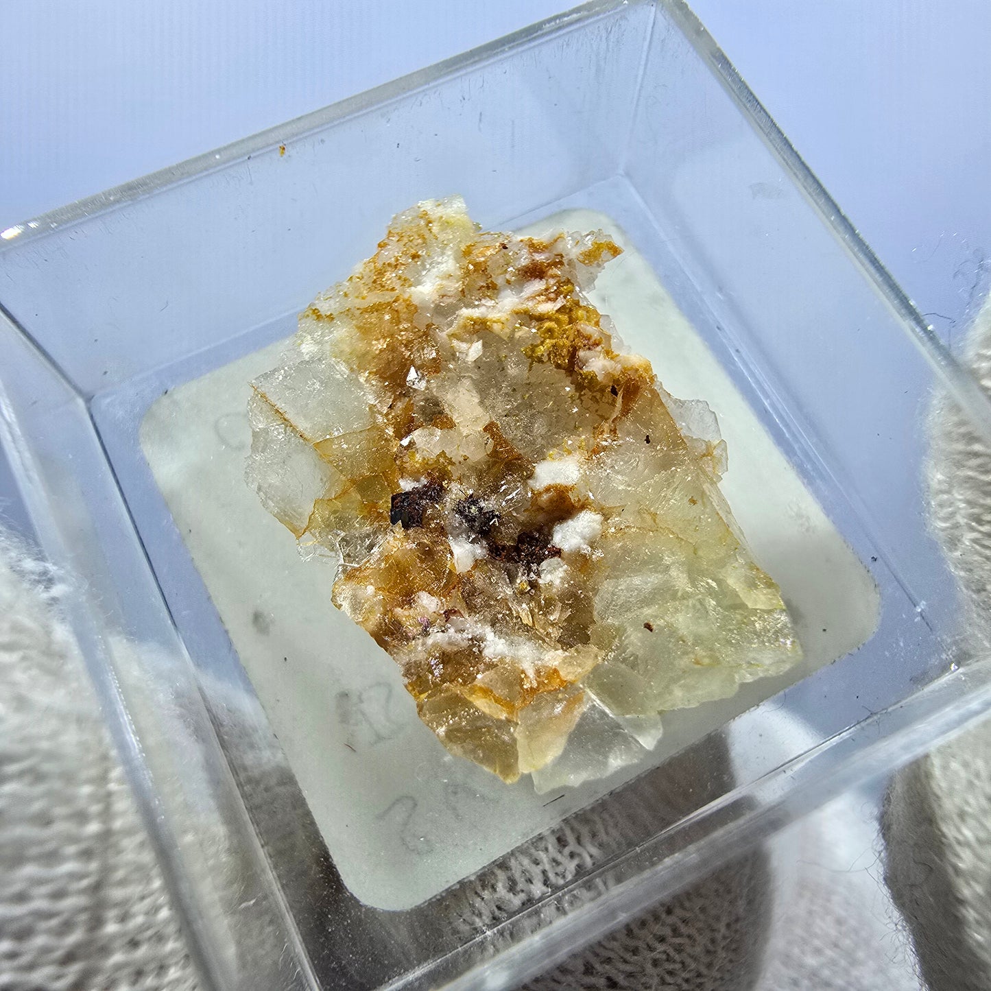 TOP Micromount Mineralien Sammlung Deutschland - 8 Stück Deutschland #8079