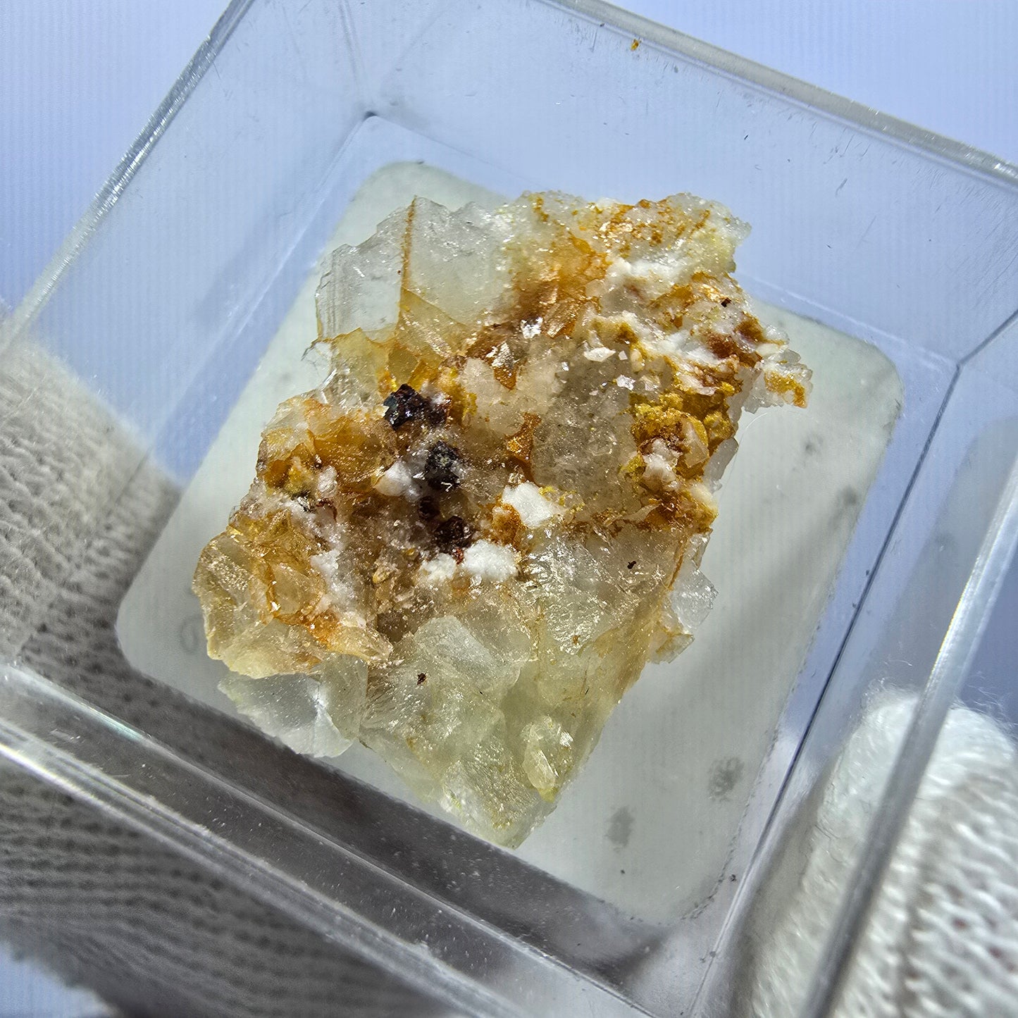 TOP Micromount Mineralien Sammlung Deutschland - 8 Stück Deutschland #8079