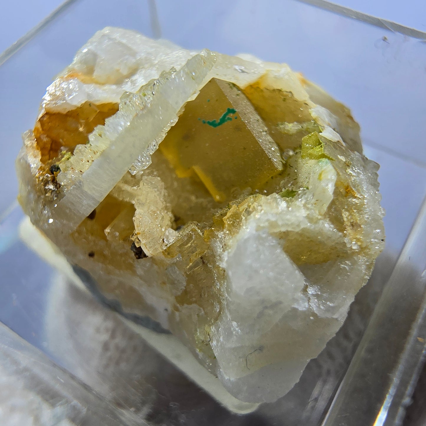 TOP Micromount Mineralien Sammlung Deutschland - 8 Stück Deutschland #8079