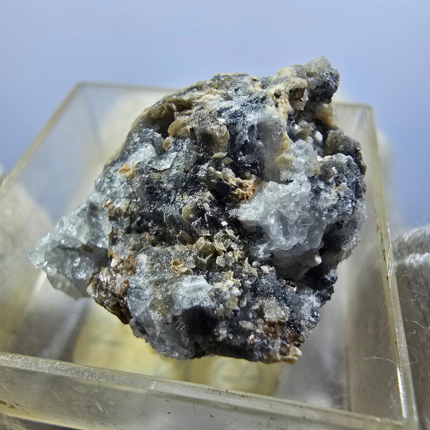 TOP Micromount Mineralien Sammlung Deutschland - 8 Stück Deutschland #8082