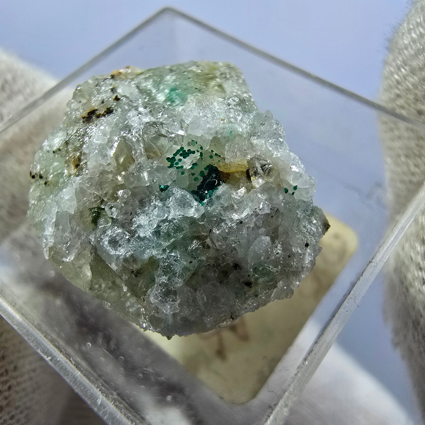 TOP Micromount Mineralien Sammlung Deutschland - 8 Stück Deutschland #8082