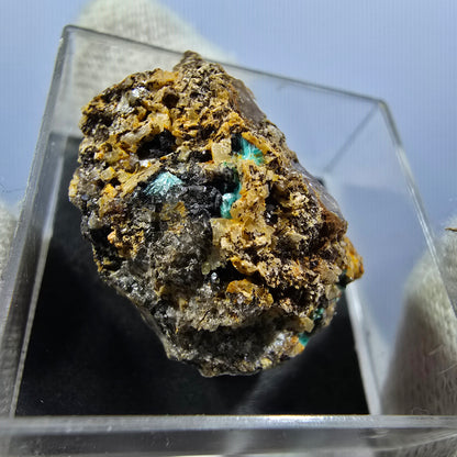 TOP Micromount Mineralien Sammlung Deutschland - 8 Stück Deutschland #8084